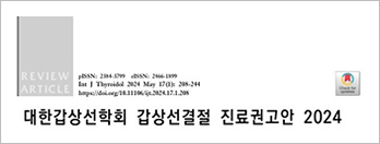 대한갑상선학회 갑상선결절 진료권고안 2024